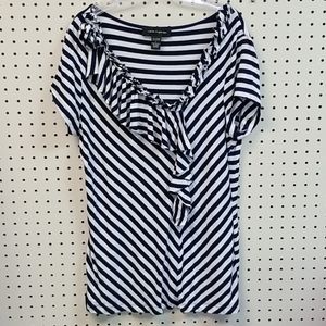 SALE! Striped soft nautical top with cute details